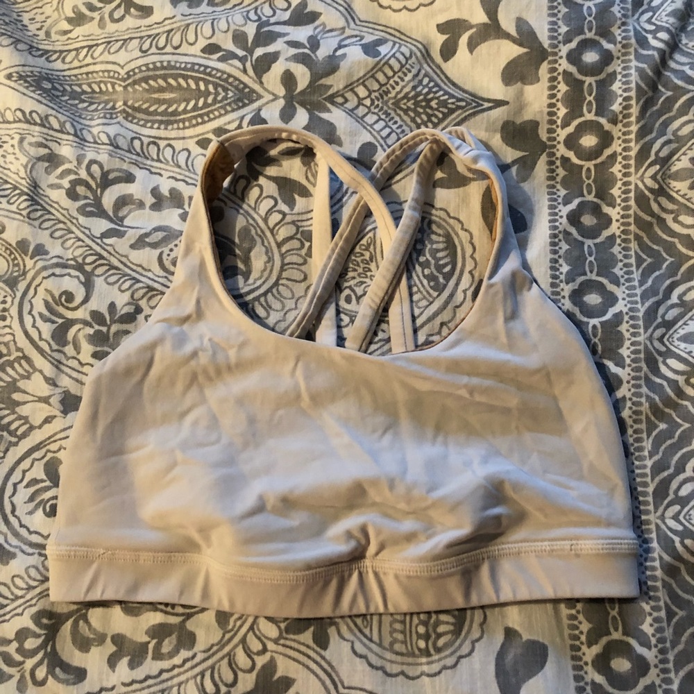 Off-white lululemon energy bra - 6